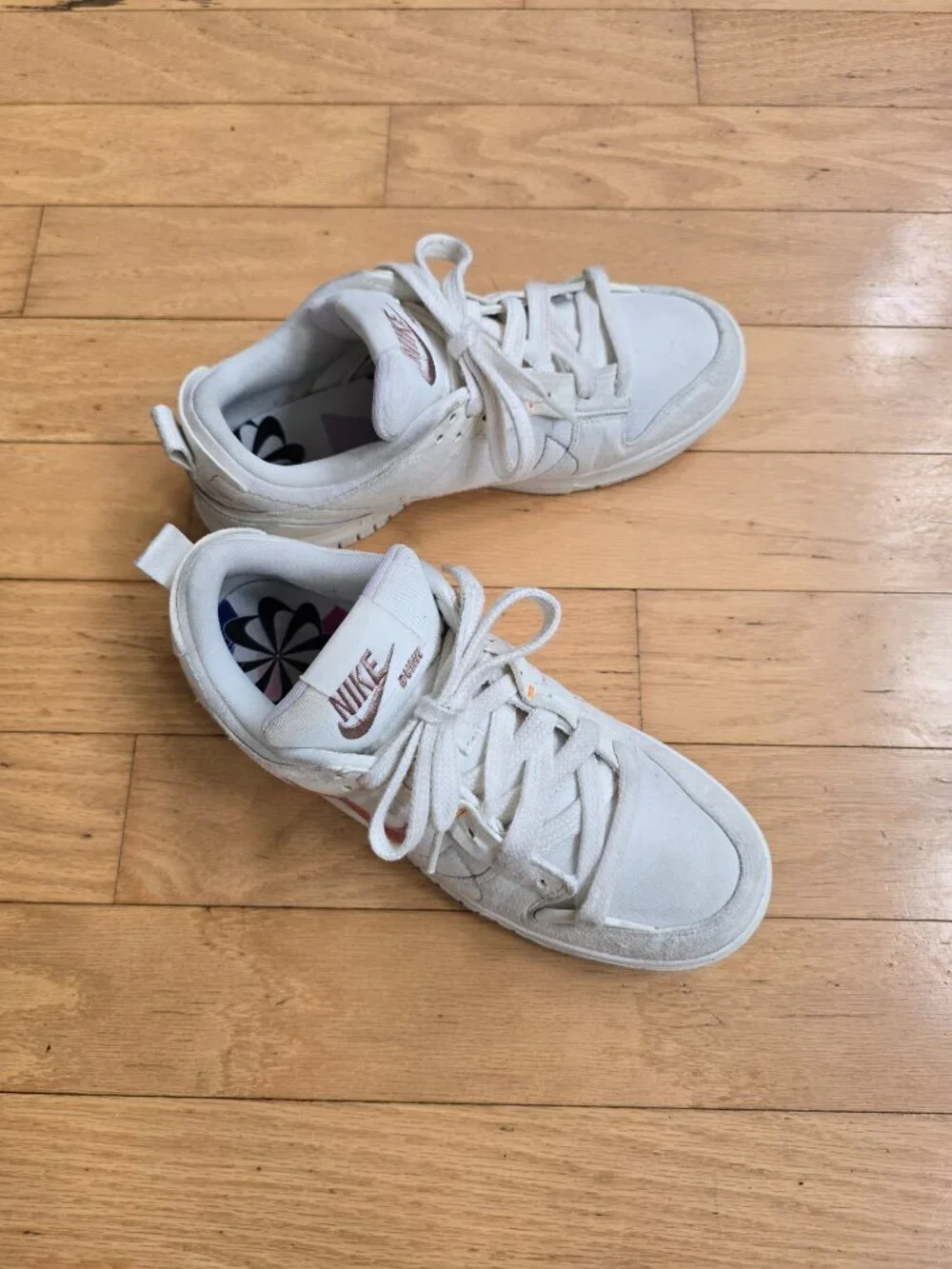 Nike | Dunk Low Disrupt 2 'Pale Ivory' minimalist sneakers | WMS 9.5